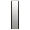 B&M Over Door Mirror 120 X 30cm - Black -Household Items Shop 270480 Over The Door Mirror 120x30cm 31