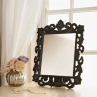 B&M Ornate Dressing Table Mirror -Household Items Shop 304006 Ornate dressing table mirror Black1
