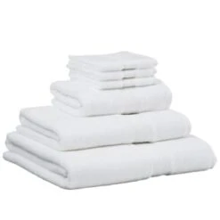 B&M Signature Zero Twist Bath Sheet - White -Household Items Shop 317203 315205 317208 317210 Signature Zero Twist white towels 4