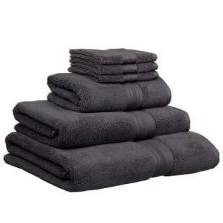 B&M Signature Zero Twist Bath Towel - Charcoal 5 B&M Signature Zero Twist Bath Towel - Charcoal - Image 3