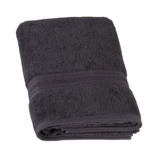 B&M Signature Zero Twist Bath Towel - Charcoal 3 B&M Signature Zero Twist Bath Towel - Charcoal