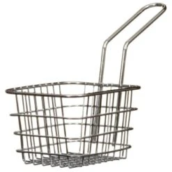 B&M Wire Serving Basket - Chrome -Household Items Shop 319593 Wire Serving Basket 2