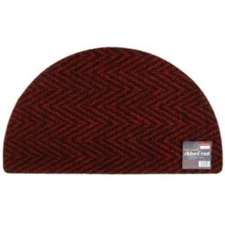 B&M Half Moon Indoor Chevron Doormat 40 X 70cm -Household Items Shop 319759 Half Moon Indoor Chevron Mat 40x70cm 2