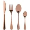 B&M Copper Cutlery Set 16pc -Household Items Shop 320268 Copper 16pc Cutlery Set