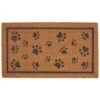 B&M Rubber & Coir Doormat - Paw Prints -Household Items Shop 320572 rubber and coir doormat 5