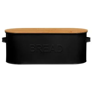 B&M The Organised Kitchen Bread Bin - Black 3 B&M The Organised Kitchen Bread Bin - Black