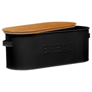 B&M The Organised Kitchen Bread Bin - Black 5 B&M The Organised Kitchen Bread Bin - Black - Image 3