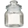 B&M Decorative Glass Storage Jar 1 B&M Decorative Glass Storage Jar -Household Items Shop 337374 decorative glass storage jar