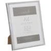B&M A4 Metallic Picture Frame -Household Items Shop 343016 a4 metallic frame
