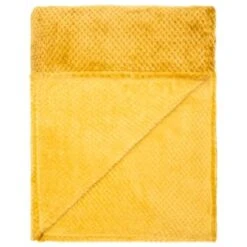 B&M Oversized Waffle Throw - Ochre 9 B&M Oversized Waffle Throw - Ochre -Household Items Shop 344890 oversized waffle throw ochre 2