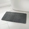 B&M Skandi Memory Foam Bath Mat - Grey -Household Items Shop 345205 skandi collection memory foam bathmat 2