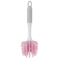 B&M Dish Brushes 2pk - Blush -Household Items Shop 345628 2 printed dish brushes blush