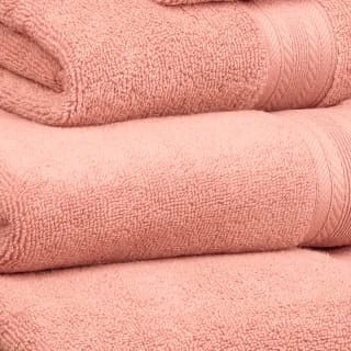 B&M Signature Zero Twist Hand Towel - Blush 4 B&M Signature Zero Twist Hand Towel - Blush - Image 2