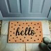 B&M Printed Coir Doormat - Hello 1 B&M Printed Coir Doormat - Hello -Household Items Shop 347685 hello coir doormat