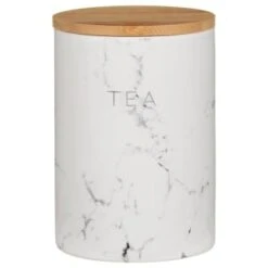 B&M Marble Effect Kitchen Canisters 3pc 11 B&M Marble Effect Kitchen Canisters 3pc -Household Items Shop 356820 storage canisters marble effect tea