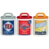 B&M Retro Canister Set 3pc -Household Items Shop 356953 storage canisters retro tea coffee sugar 2