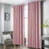 B&M Cambridge Blackout Panel Curtain 54 X 86" - Blush 2 B&M Cambridge Blackout Panel Curtain 54 X 86" - Blush -Household Items Shop 361118 cambridge black out panel blush