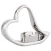 B&M Heart Ceramic Tealight Candle Holder -Household Items Shop 361566 heart ceramic tealight