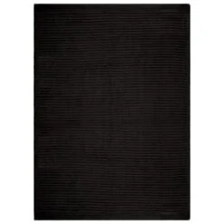 B&M Ribbed Tea Towels 4pk - Black -Household Items Shop 364862 4pk ribbed tea towels black 2