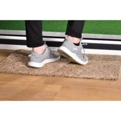 B&M Antibacterial Doormat - Brown -Household Items Shop 366004 366006 anti bac magic clean mat 2