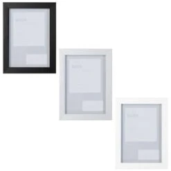 B&M Block Photo Frame 5 X 7" 2pk - White 9 B&M Block Photo Frame 5 X 7" 2pk - White -Household Items Shop 367046 2pk block photo frame 5x7 main