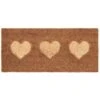 B&M Embossed Coir Step Mat - Hearts 1 B&M Embossed Coir Step Mat - Hearts -Household Items Shop 367447 embossed coir step mat 25x55cm hearts