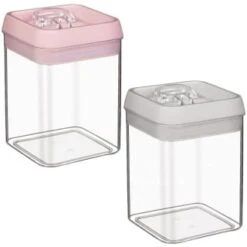 B&M Vacuum Storage Container 1.7L - Grey -Household Items Shop 368008 368010 vacuum storage 1 7l main