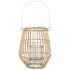 B&M Scandi Shore Rattan Style Lantern -Household Items Shop 368089 rattan lantern 2