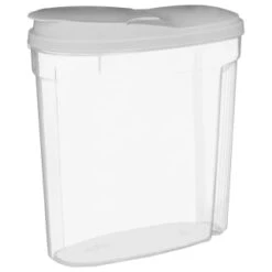 B&M Cereal Storage Container Set 2pk - Grey -Household Items Shop 368615 cereal storage set 2 pk grey 3