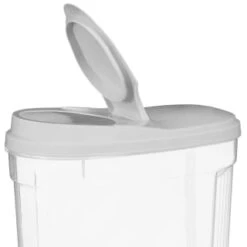 B&M Cereal Storage Container Set 2pk - Grey -Household Items Shop 368615 cereal storage set 2 pk grey 4