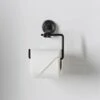 B&M Black Suction Toilet Roll Holder 1 B&M Black Suction Toilet Roll Holder -Household Items Shop 368886 black suction roll holder