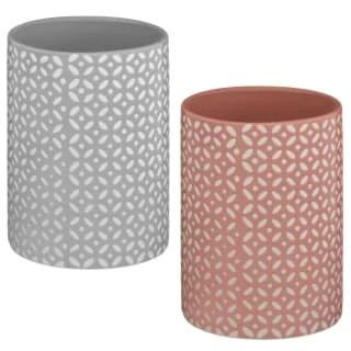 B&M Mosaic Tumbler - Grey 4 B&M Mosaic Tumbler - Grey - Image 2