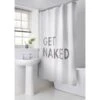 B&M Get Naked Shower Curtain -Household Items Shop 369036 get naked shower curtain