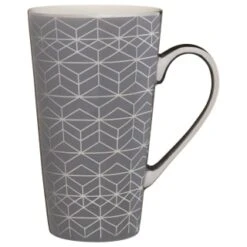 B&M Art Deco Latte Mug - Geo