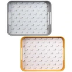 B&M Sausage Dog Bamboo Tray With Handles - Ochre 7 B&M Sausage Dog Bamboo Tray With Handles - Ochre -Household Items Shop 369483 sausage dog printed bamboo tray with handles ochre