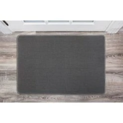 B&M Loop Washable Doormat 50 X 75cm - Grey 6 B&M Loop Washable Doormat 50 X 75cm - Grey -Household Items Shop 370205 loop washable doormat 50x75cm grey