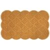 B&M Woven Coir Knot Doormat -Household Items Shop 370223 woven coir knot