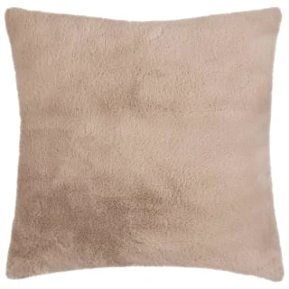 B&M Aspen Faux Fur Cushion - Dark Mink 2 B&M Aspen Faux Fur Cushion - Dark Mink