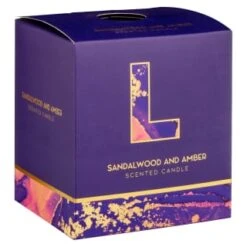 B&M Alphabet Candle (Assorted) - Sandalwood & Amber 18 B&M Alphabet Candle (Assorted) - Sandalwood & Amber -Household Items Shop 372815 372816 372849 alphabet candle sandalwood and amber l