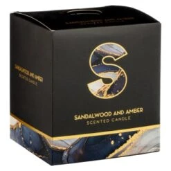 B&M Alphabet Candle (Assorted) - Sandalwood & Amber 20 B&M Alphabet Candle (Assorted) - Sandalwood & Amber -Household Items Shop 372815 372816 372849 alphabet candle sandalwood and amber s