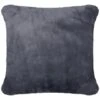 B&M Aspen Cushion 48 X 48cm - Charcoal -Household Items Shop 373065 aspen cushion charcoal