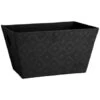 B&M Diamond Storage Basket - Black -Household Items Shop 374353 diamond storage basket black