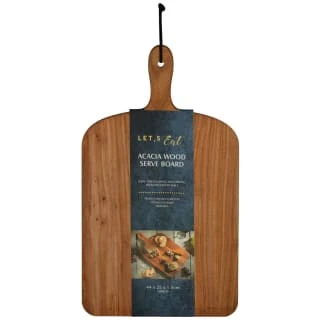 B&M Acacia Wooden Serve Board 3 B&M Acacia Wooden Serve Board