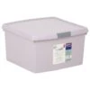 B&M Waffle Clip Box 25.5L - Blush -Household Items Shop 375471 blush 25 5l waffle clip box