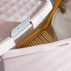 B&M Waffle Clip Box 25.5L - Blush -Household Items Shop 375471 blush 25 5l waffle clip box 4