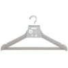 B&M Matte Grey Wooden Hangers 4pk 1 B&M Matte Grey Wooden Hangers 4pk -Household Items Shop 376023 wooden hangers 4pk