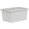 B&M Storage Box With Lid 11L - Graphite 1 B&M Storage Box With Lid 11L - Graphite -Household Items Shop 377031 11l storage box grey 2