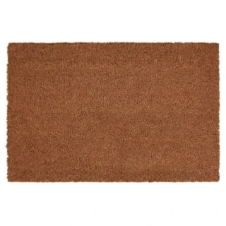 B&M Plain Coir Doormat 3 B&M Plain Coir Doormat