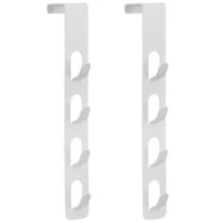 B&M Overdoor Space Saving Hooks 2pk 11 B&M Overdoor Space Saving Hooks 2pk -Household Items Shop 377706 2pk overdoor space saving hooks 7