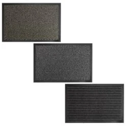 B&M Large Printed Magic Doormat - Black & Grey Stripe 5 B&M Large Printed Magic Doormat - Black & Grey Stripe -Household Items Shop 379103 large magic doormat 60x90cm group